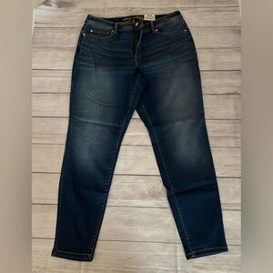 INC International Concepts Women's Dark Wash Skinny Jeans